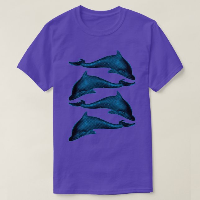 T-shirt Dolphin étrusque grec romain de la sculpture de br (Design devant)