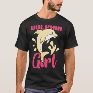 T-shirt Dolphin Girl mignonne Dolphins filles