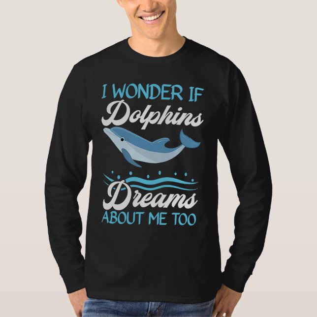 T-shirt Dolphin Lover Marine Biology Underwater Animal 6 (Devant)