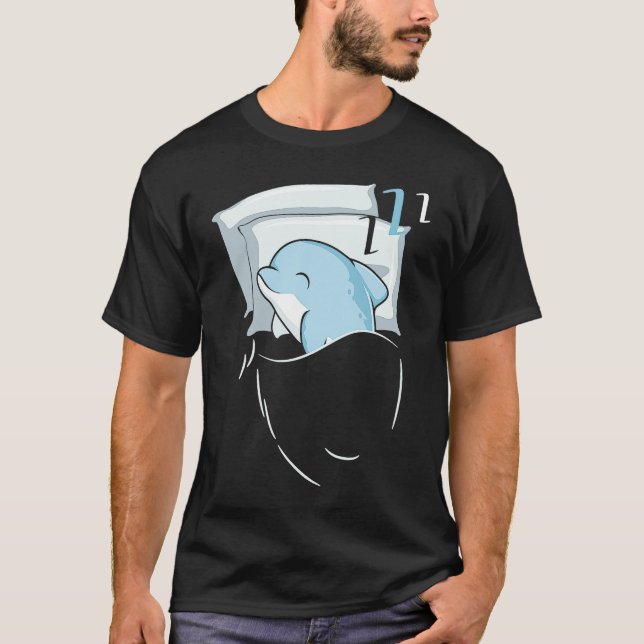 T-shirt Dolphin Lover Marine Biology Underwater Animal 7 (Devant)