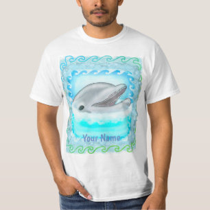 T-shirt Dolphin Play