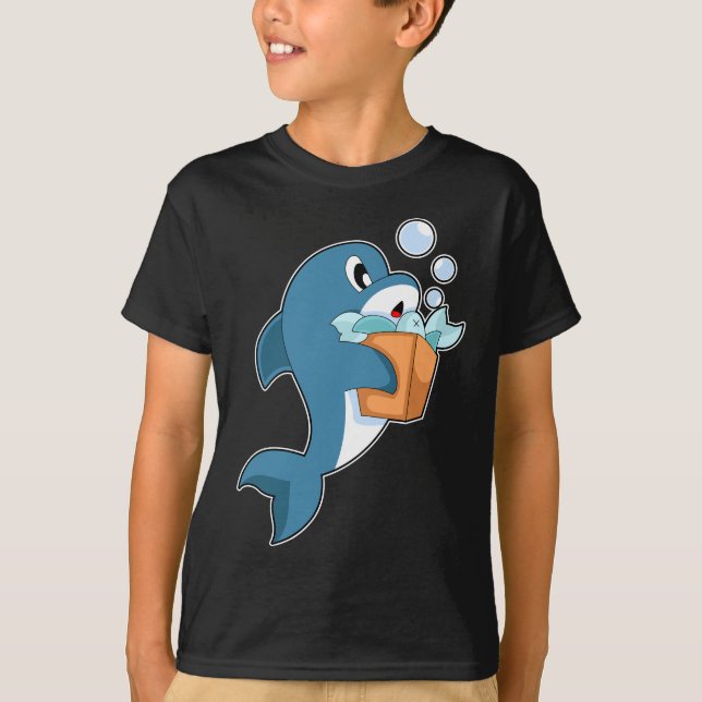 T-shirt Dolphin Shbag Poisson (Devant)