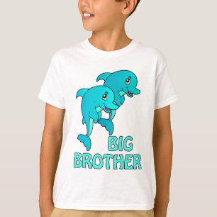 T-shirt Dolphins Big Brother Dolphin Kids