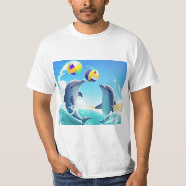 T-shirt Dolphins Océan (Devant)