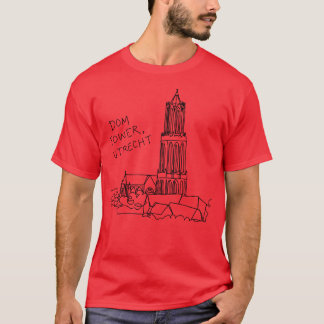T-shirt Dom Tower Utrecht La Pays-Bas