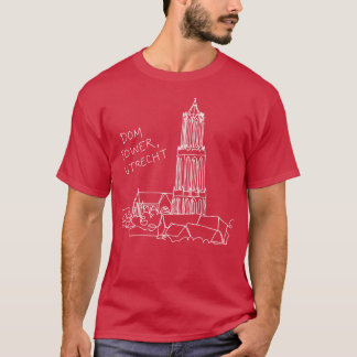 T-shirt Dom Tower Utrecht Le Pays-Bas 2