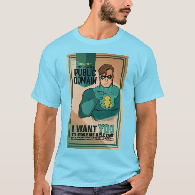 T-shirt Domaine public (Devant)