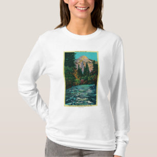 T-shirt Dôme du nord et rivière de Merced des îles