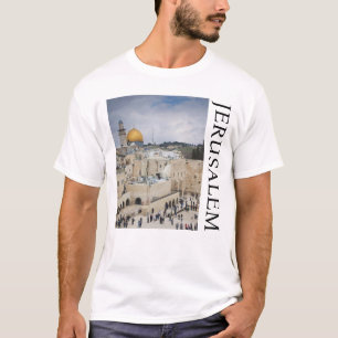 T-shirt Dôme du Rocher Place du Mur occidental, Jérusale