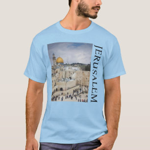 T-shirt Dôme du Rocher Place du Mur occidental, Jérusale