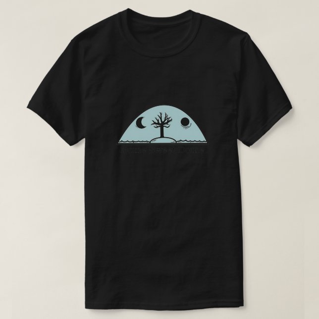 T-shirt Dome Sweet Dome Terre plate (Design devant)