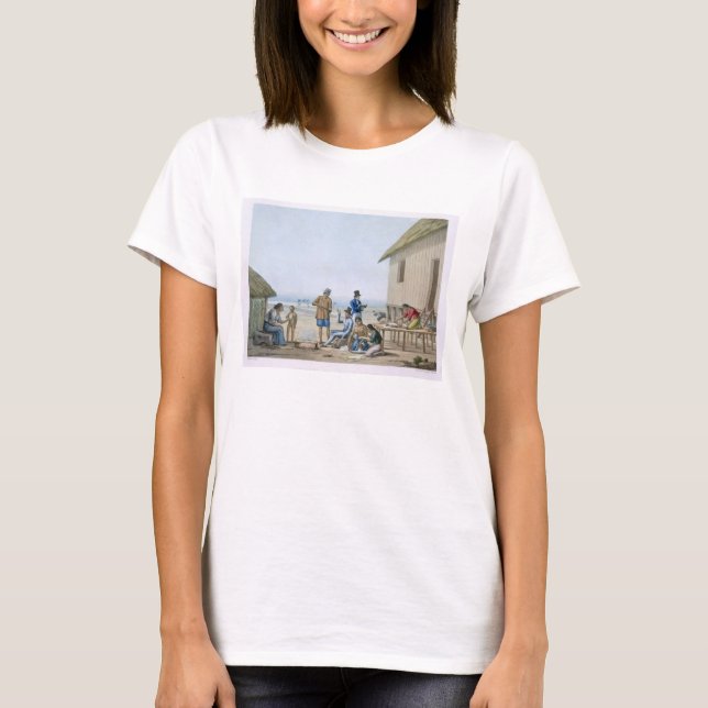T-shirt domestic occupations, agagna, guam, philippines, f (Devant)