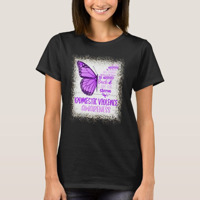 T-shirt Domestic violence Awareness Complex Regional Pain  (Devant)
