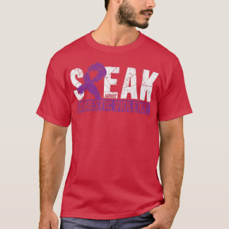 T-shirt Domestic Violence Awareness Purple Equal Rights Fa