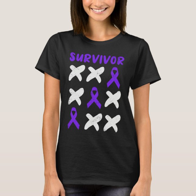 T-shirt Domestic Violence Awareness Survivor (Devant)
