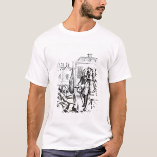 T-shirt Domestiques de Taunton se mettant à genoux avant