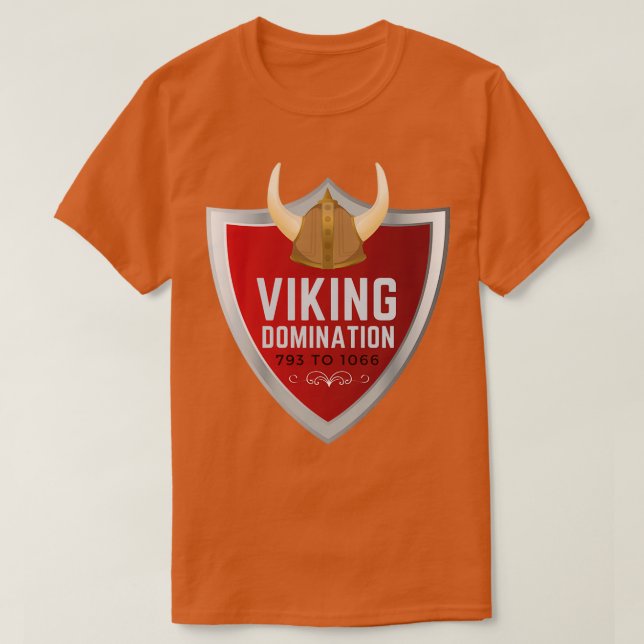 T-shirt DOMINATION DE VIKING 793 à 1066 coque iphone de Mu (Design devant)