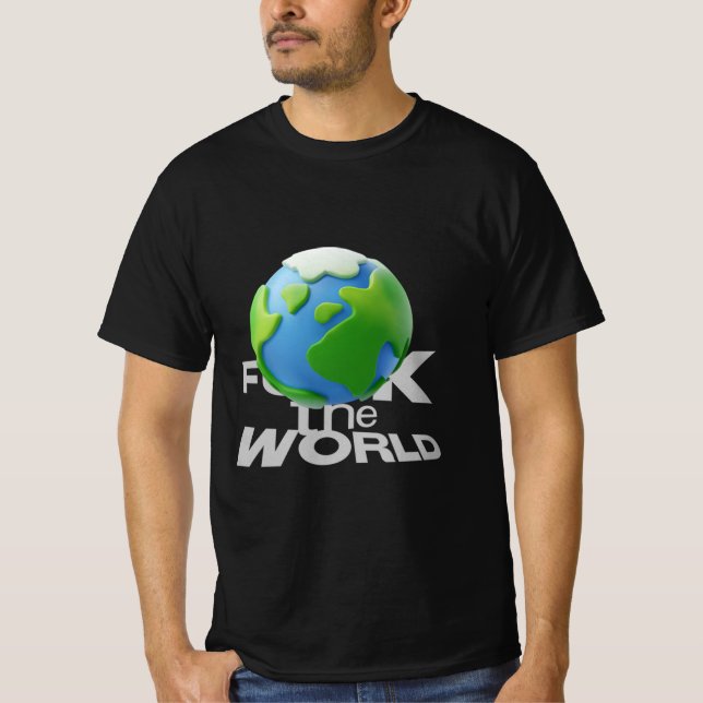 T-shirt Domination Mondiale en Cours 🌍 (Devant)