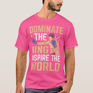 T-shirt Dominer La Ceinture Inspirer Le Monde Muay Thai