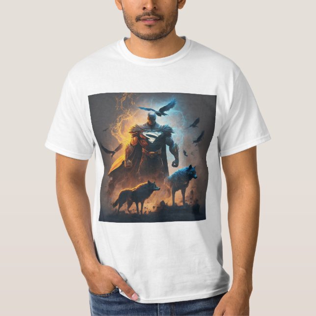 T-shirt dominer le monde (Devant)