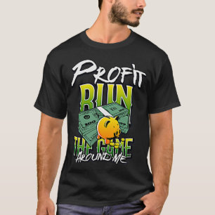 T-shirt Dominez votre marché avec profit Exécutez le jeu D