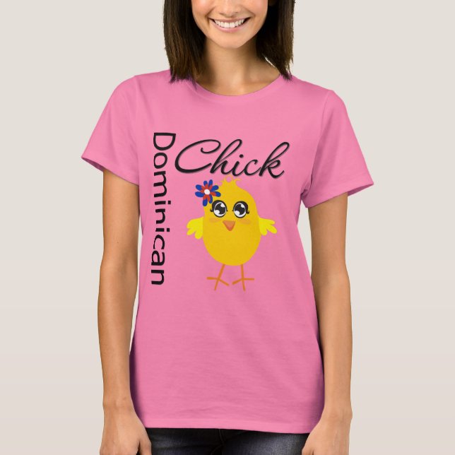 T-shirt Dominicain Chick (Devant)