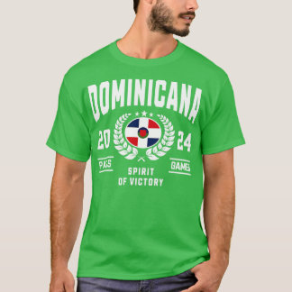T-shirt Dominicana 2024 Amateur de sports