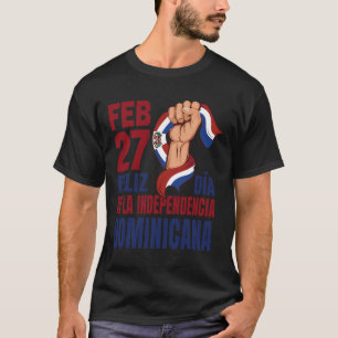 T-shirt Dominicana - Fête de l'Indépendance Dominicaine 1