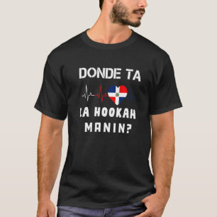 T-shirt Dominicana Flag Pride Rd République Dominicaine Ci