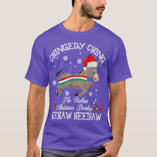 T-shirt Dominick L'âne de Noël L'âne italien Chris