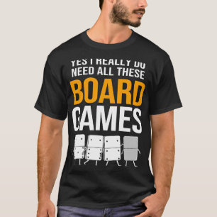 T-shirt Domino Board Jeu Drôle Dominos Pour Hommes