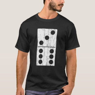 T-shirt Domino Halloween Costume 3 et 6 Ea