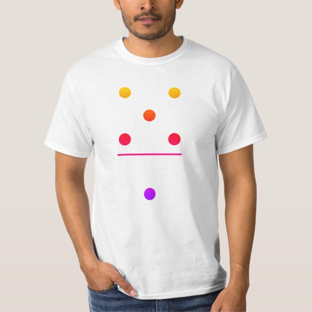 T-shirt Dominos 5-1 Costume de groupe (Devant)