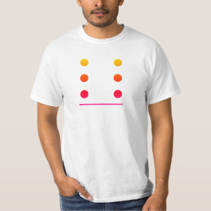 T-shirt Dominos Costume de groupe 6-0