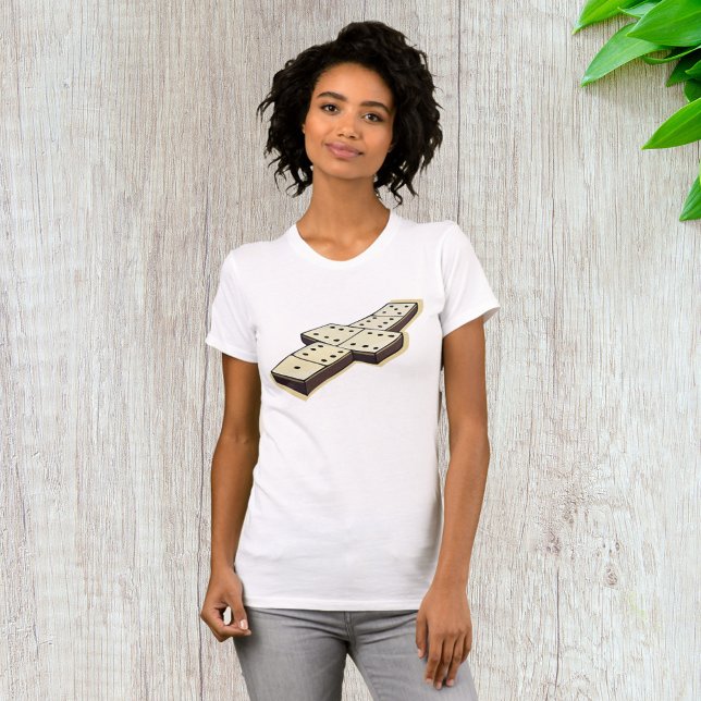 T-Shirt Dominos Game Womens (Créateur téléchargé)