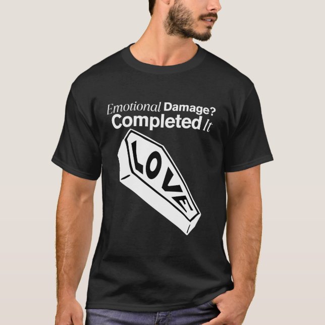 T-shirt Dommage émotionnel ? (Devant)