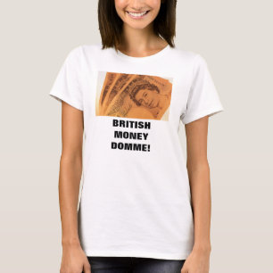 T-SHIRT DOMME D'ARGENT BRITANNIQUE