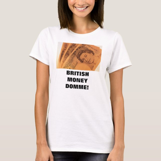 T-SHIRT DOMME D'ARGENT BRITANNIQUE (Devant)