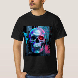 T-shirt Domo arigato crâne
