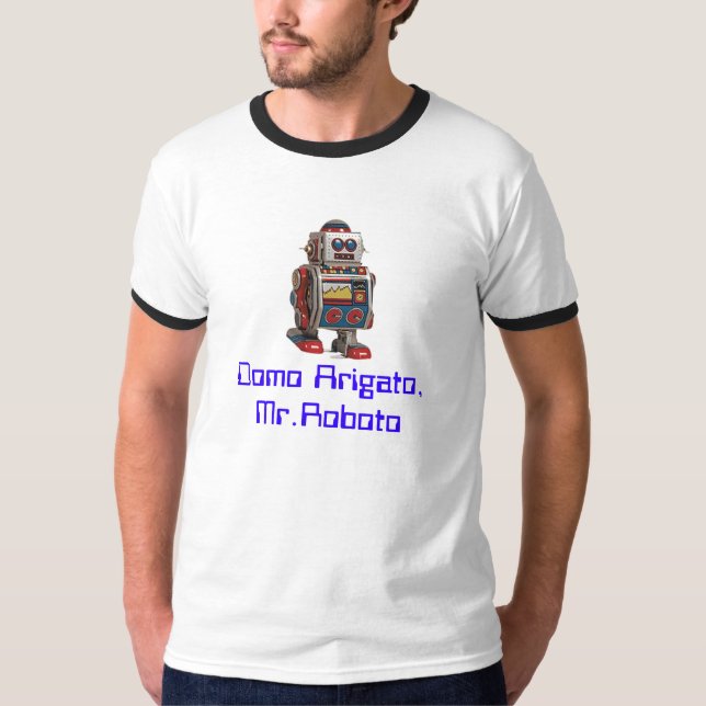T-shirt Domo Arigato, Mr.Roboto (Devant)