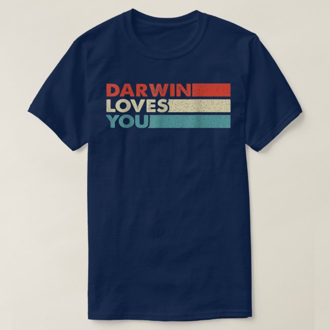 T-shirt Don athée pro-science pour tous les adeptes de Dar (Design devant)