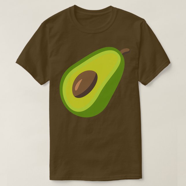 T-shirt Don Avocado vert pour les amateurs d'avocat (Design devant)