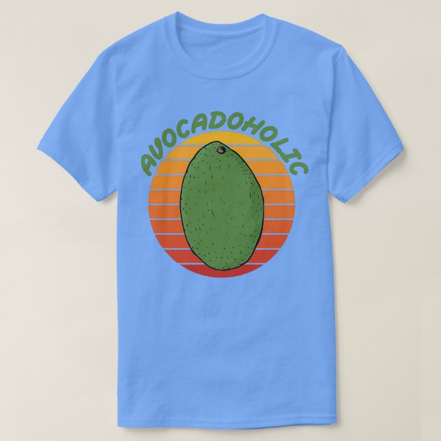 T-shirt Don Avocadoholic Avocado (Design devant)