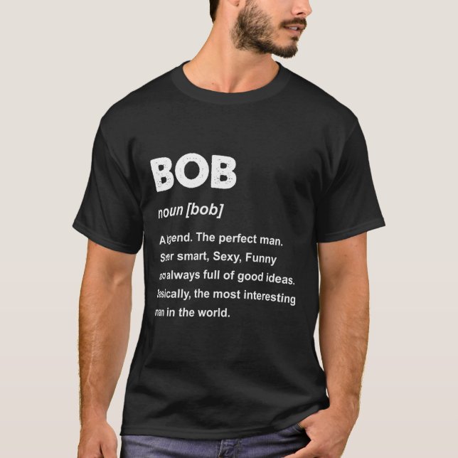 T-shirt Don Bob Name (Devant)