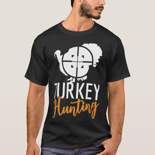 T-shirt Don Chasse À La Turquie Pour Chasseur À La Turquie (Devant)