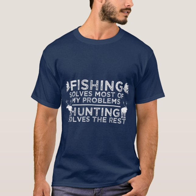 T-shirt Don Chasse Pêche Chasseurs (Devant)