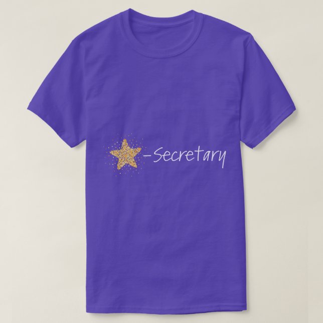 T-shirt Don comptable du bureau du secrétaire (Design devant)