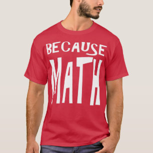 T-shirt Don comptable parce que Math Drôle comptable