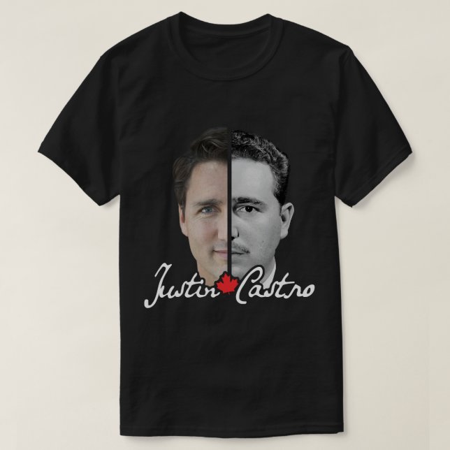 T-shirt Don d'ailes Justin Politiciens Trudeau Cadeaux Mei (Design devant)