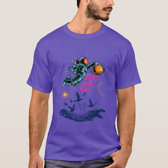 T-shirt Don d'Astronaut Birds (Devant)